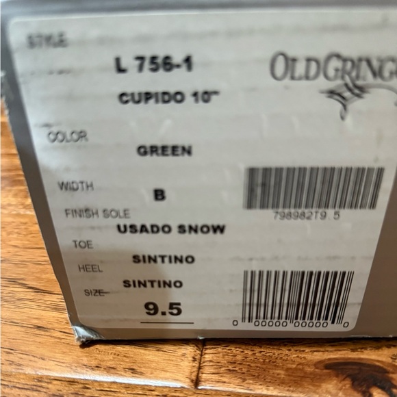 Old Gringo “Cupido” Green Ankle Boots - Picture 8 of 9